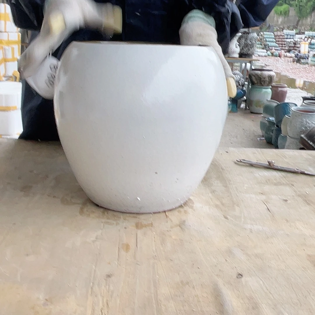 紫砂花盆王嫂花盆0608-237高25口20