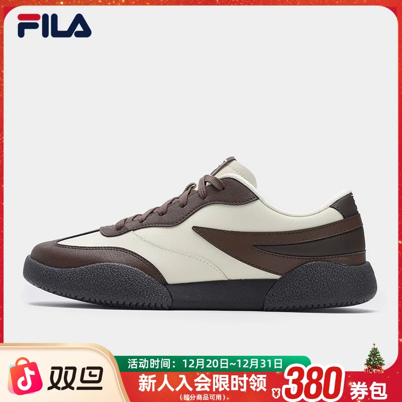FILA斐乐男女鞋【企鹅鞋】2025冬季复古百搭休闲板鞋F12M512207F