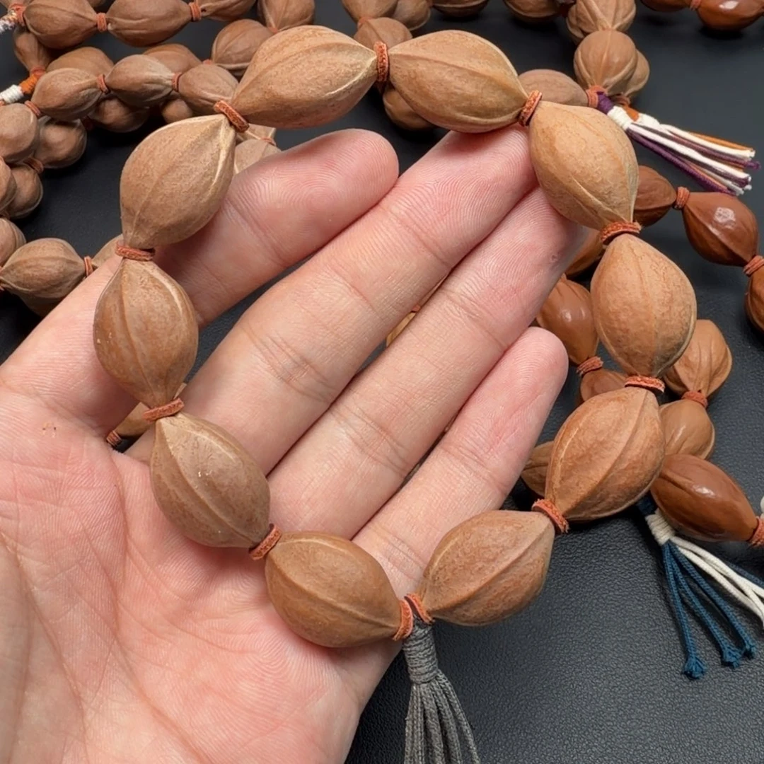 橄榄核手串16✖️27 三花原生态梅林铁核