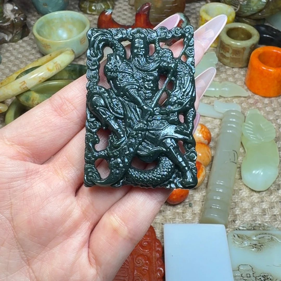 白玉菩提吊坠挂件