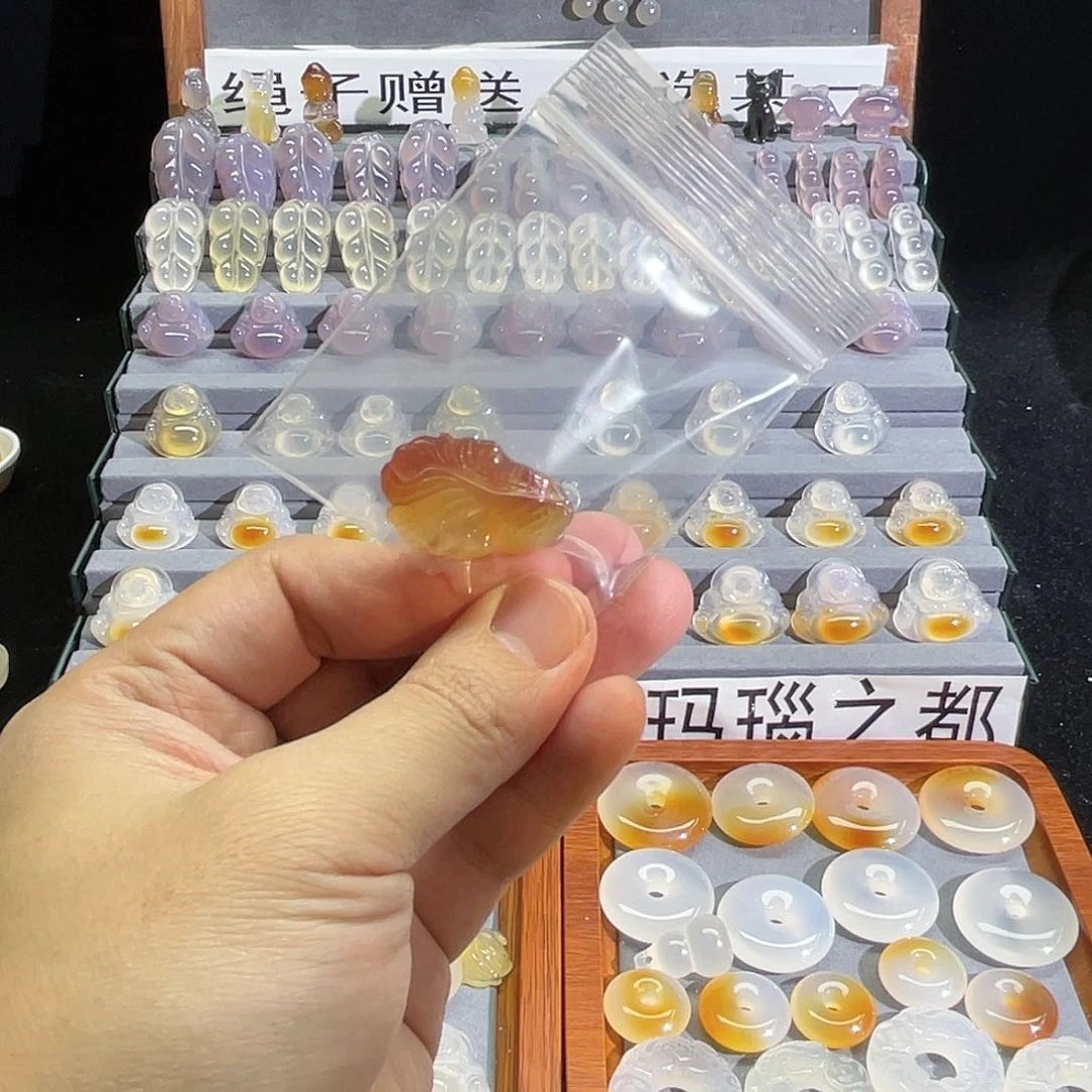 玛瑙/玉髓颈饰未镶嵌T**i