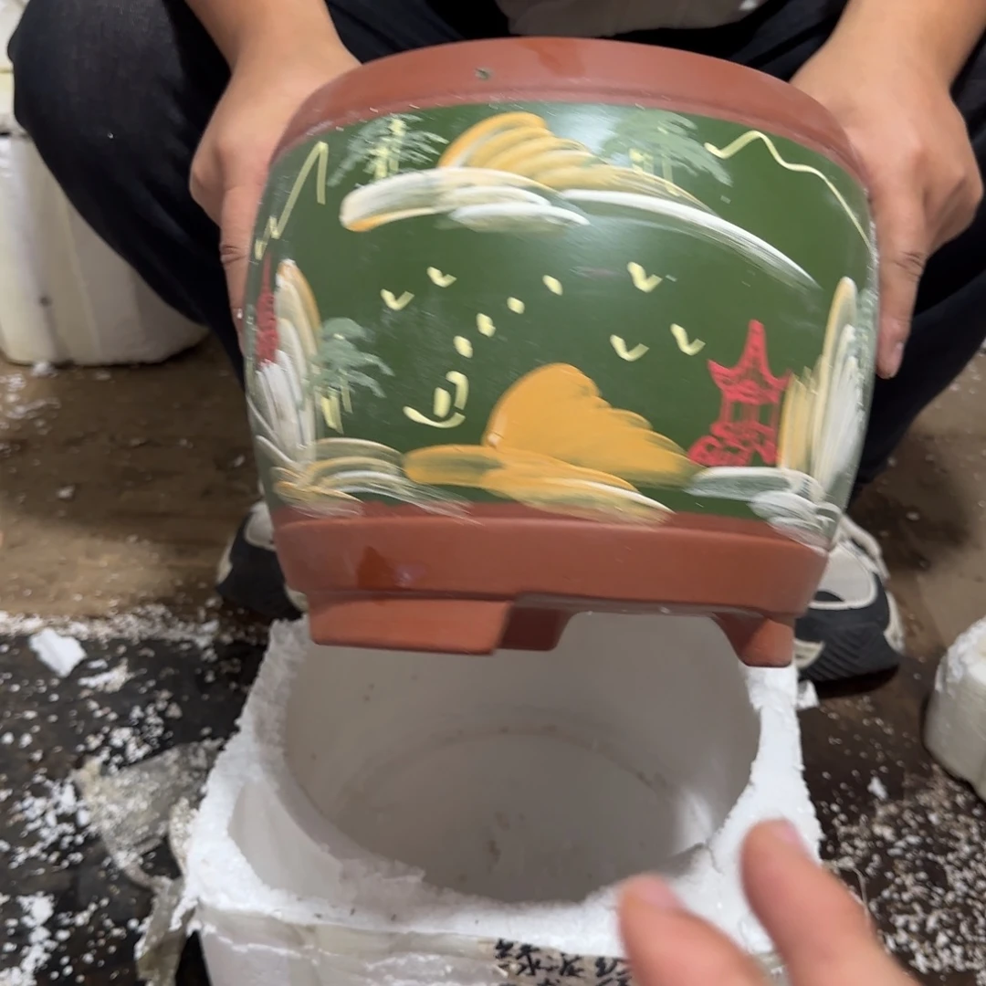 花盆紫砂口径25.20口径