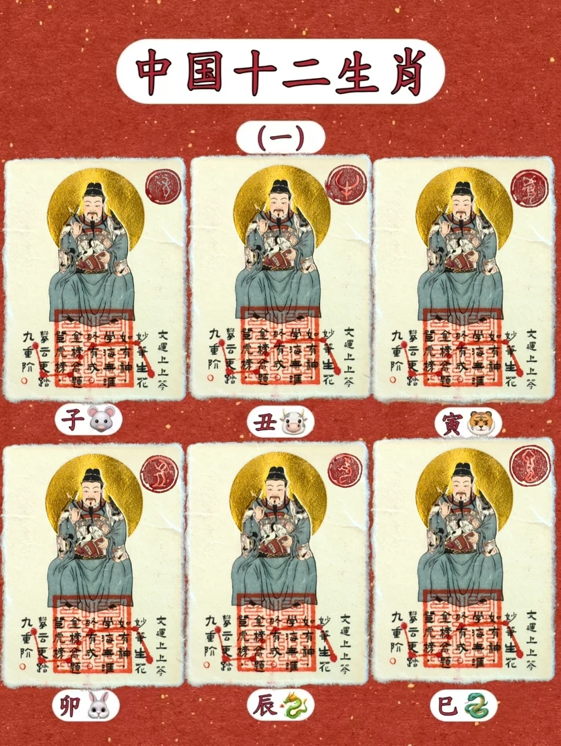 12生肖手机贴“画”:文昌帝君{特殊流程已走｝