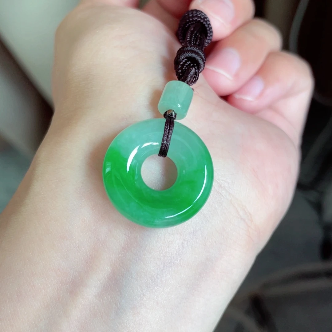 颈饰未镶嵌翡翠甜甜圈