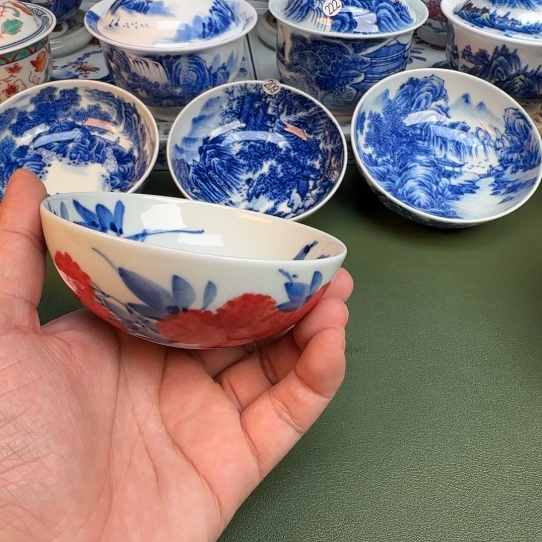 陶纯手工纯手绘茶具227