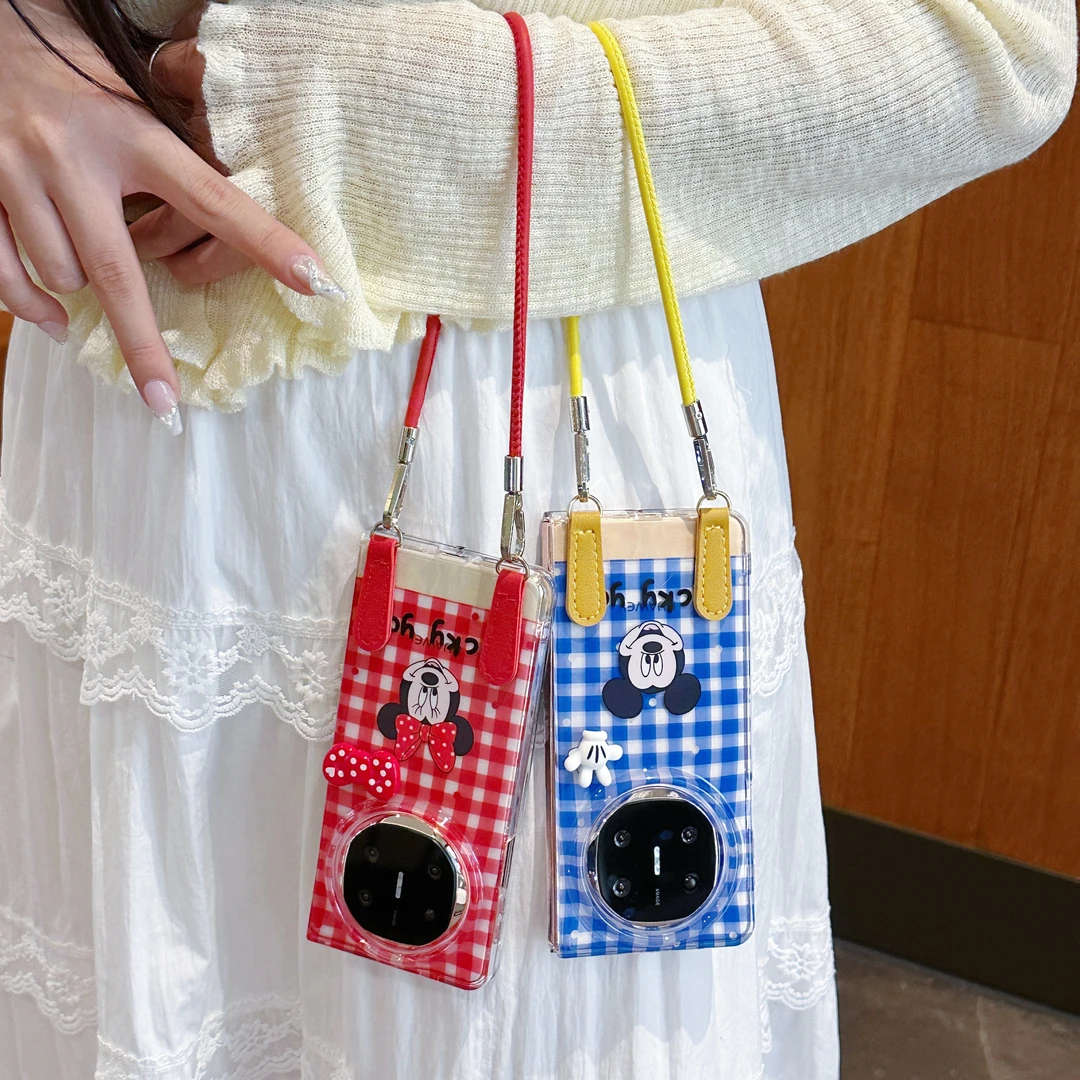 韩系适用华为mateX5/6折叠手机壳典藏高级手链MateX3小众高级女