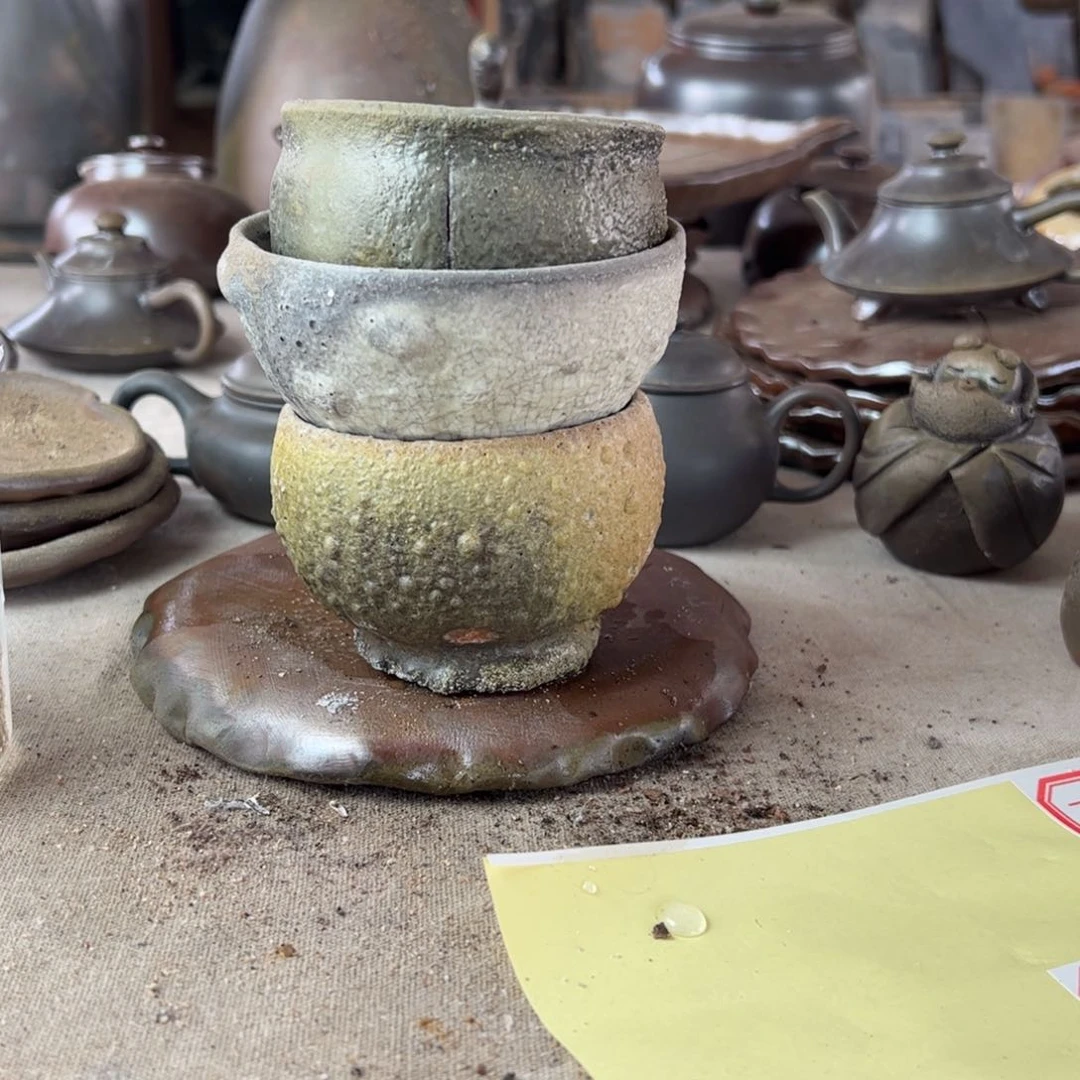 贵台龙窑柴烧茶壶A95一**狗