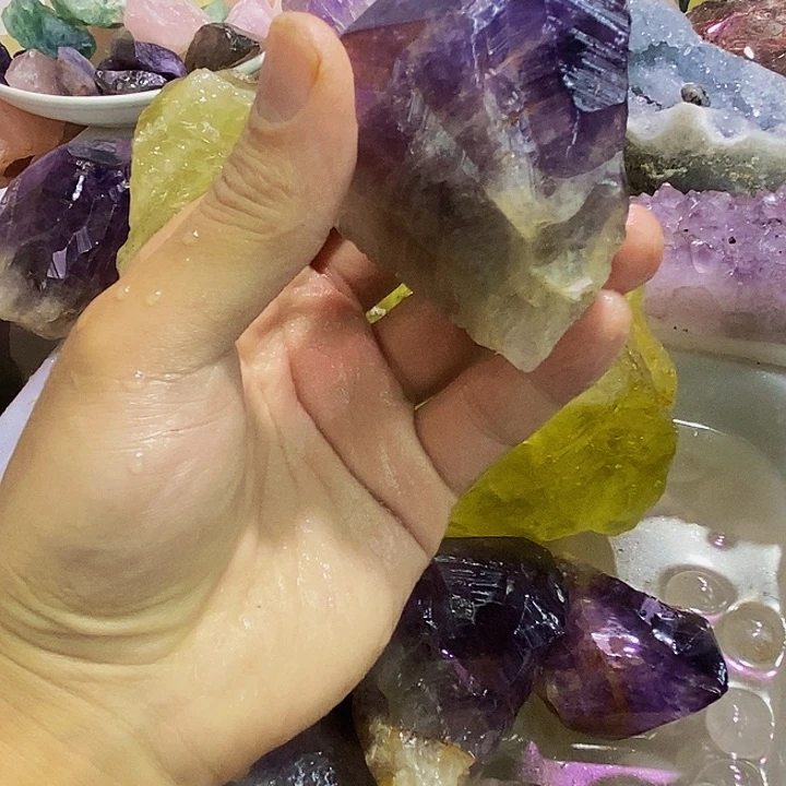 水晶珠宝半成品未镶嵌