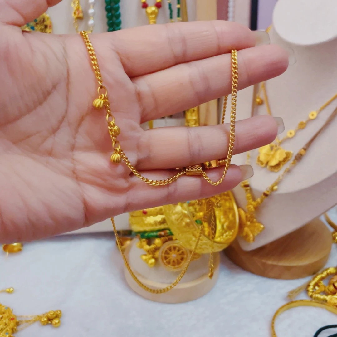 珐琅合金合金单独的硕果累累链子，看图