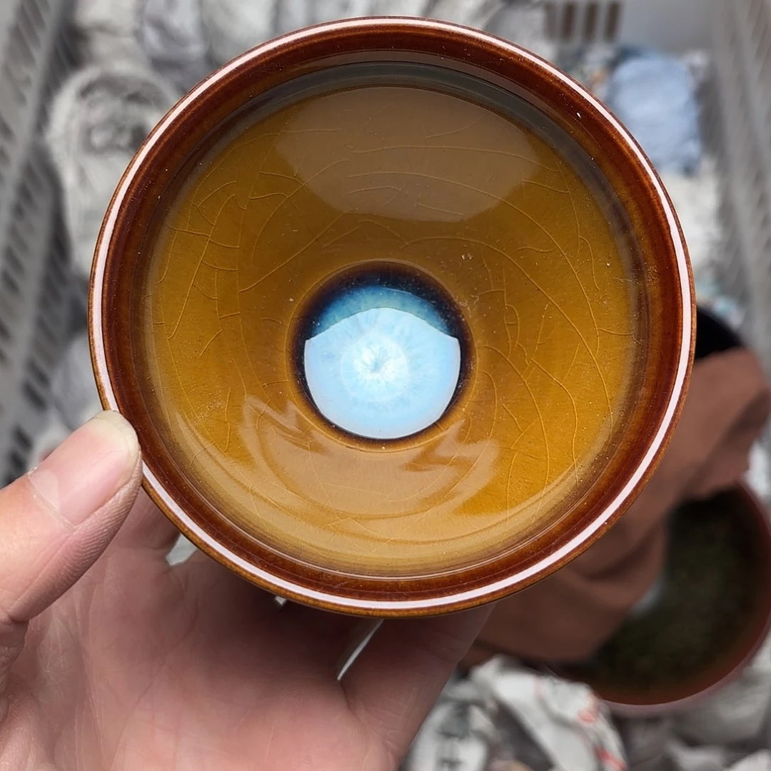 茶盏微瑕建盏主人杯一只