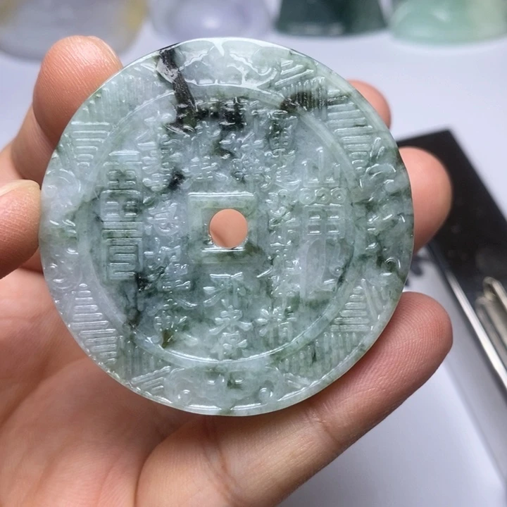 颈饰未镶嵌翡翠翡翠