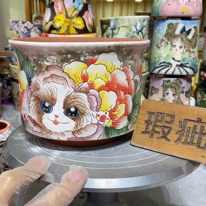 景德镇艺术手绘作品