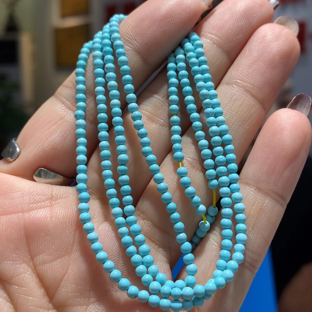 未镶嵌绿松石长链