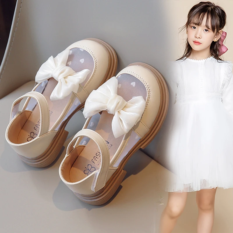 女童公主鞋2025春秋季新款小女孩单鞋婴儿软底儿童皮鞋女宝宝鞋子