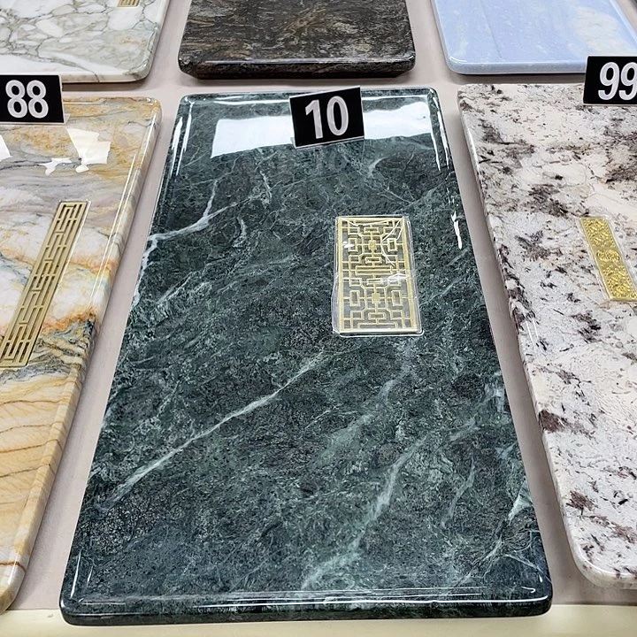 天然奢石普拉绿茶盘80*35*1.8