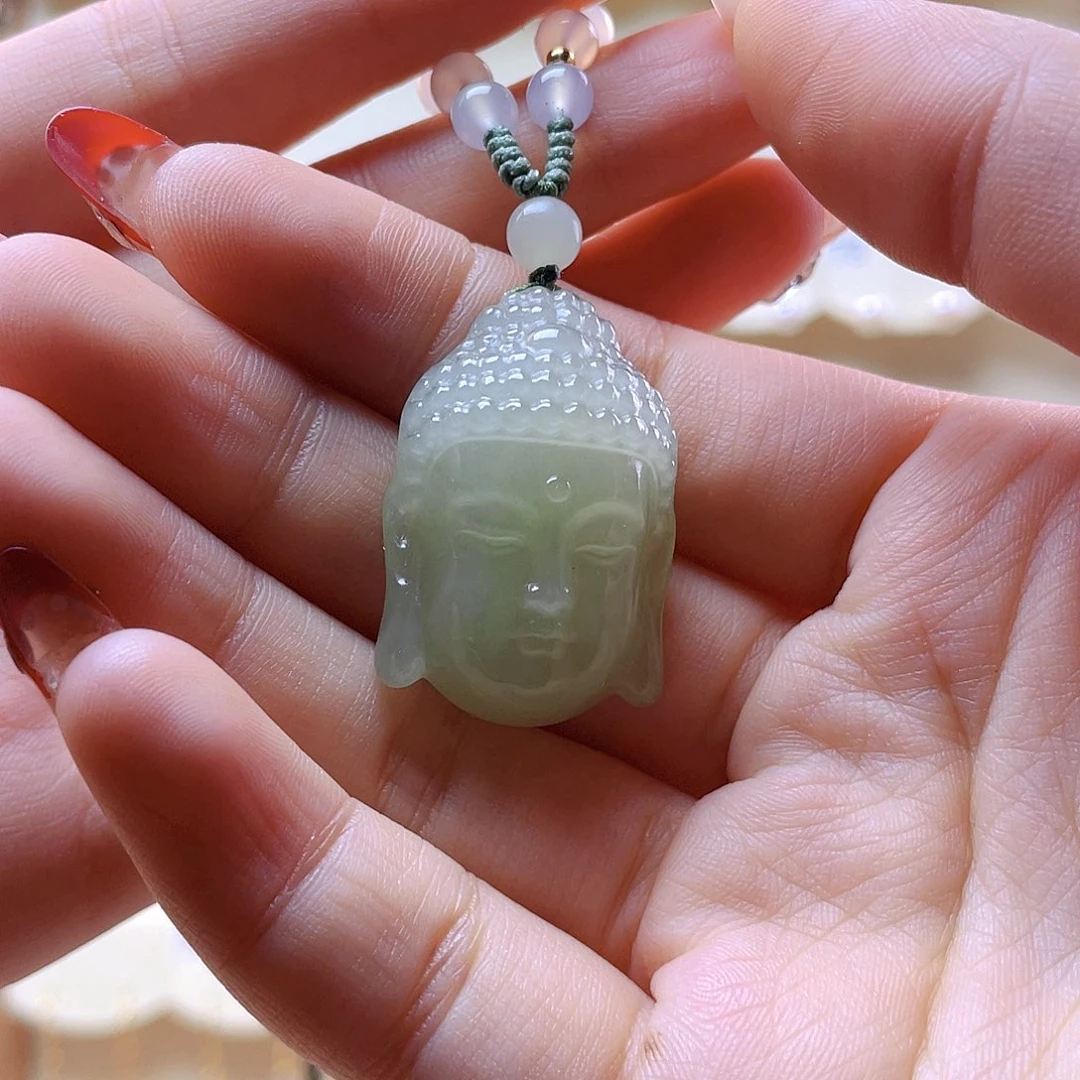 和田玉吊坠(赠链)未镶嵌鱼**?