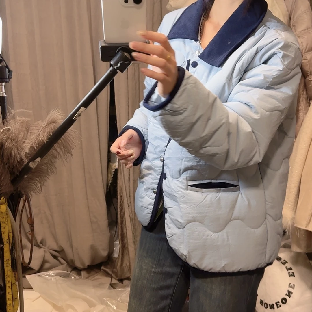 s***.全新无暇浅蓝灰L码no退换