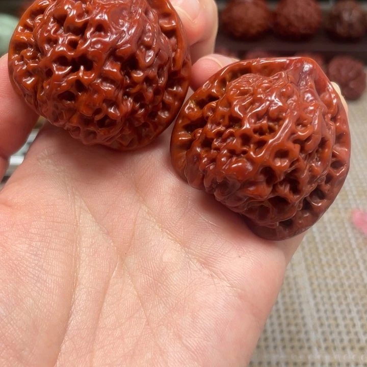 文玩核桃把件官帽文玩核桃42