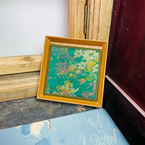 《四方壶承》竹木手工干泡盘壶垫精致茶道杯碟茶宠垫公道杯垫国风