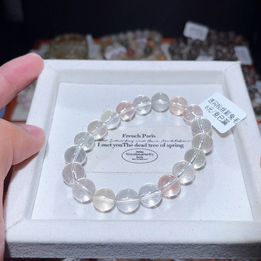 水晶手链未镶嵌320号主图手串  10+