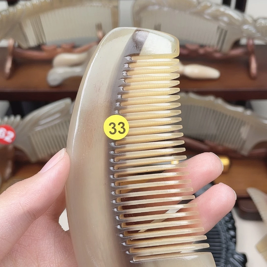 纯手工制作的牛角梳33妙*1