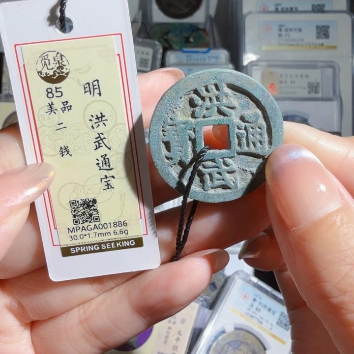 铜As评级币……1886