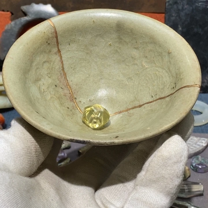 碟用****5临汝窑瓷器茶盏全品