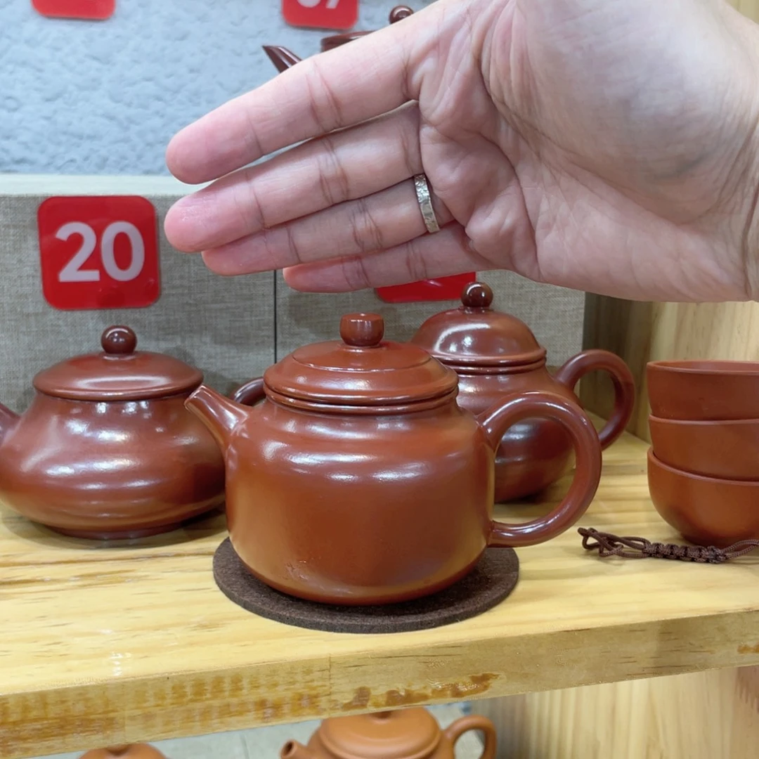 茶壶紫砂A*155德钟全品