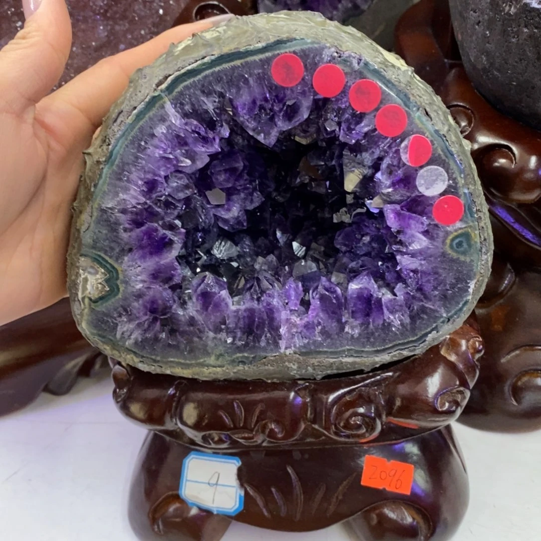 水晶摆件婷未镶嵌