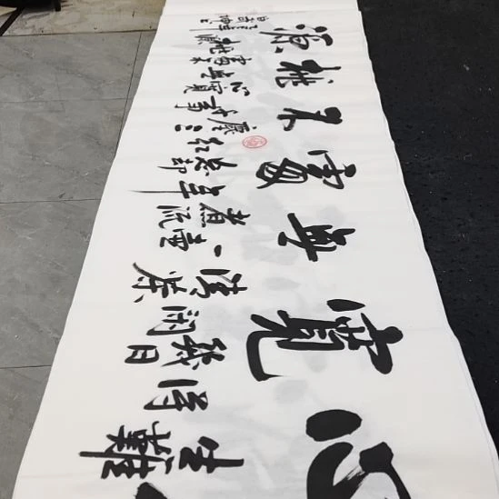 翰墨白武坤老师作品一副