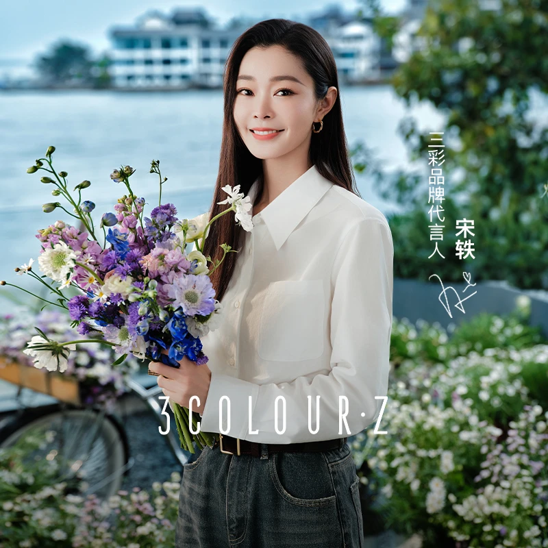 【大叔专享】D401AZ104C00三彩2025春季新款职场通勤百搭OL衬衫dbx