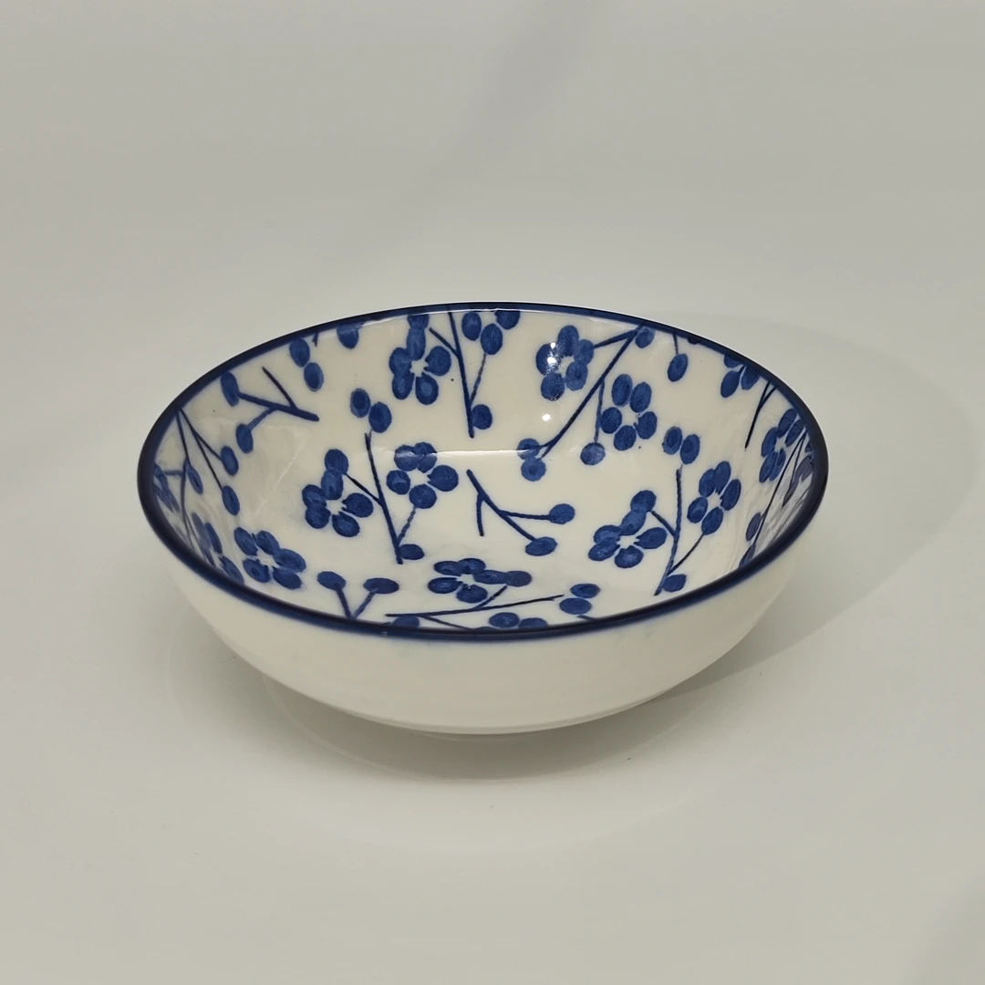 【MAD家】12*4.5CM 冬日梅香 小米饭碗 小巧好拿捏