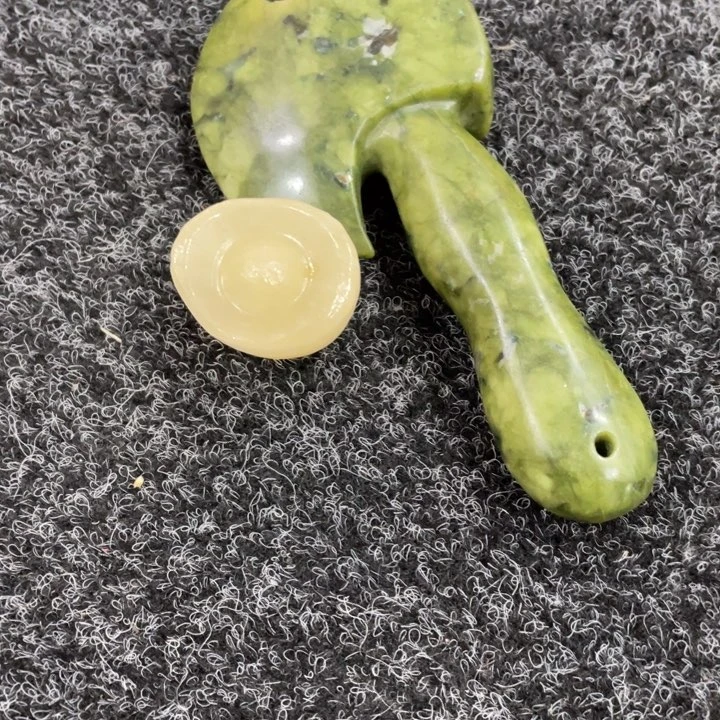 用***6石材玉斧雕刻摆件特价款