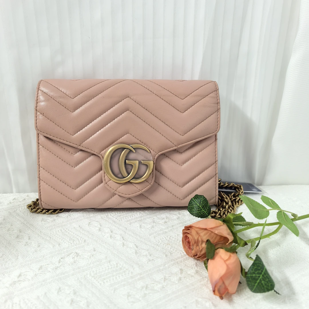 95新 GUCCI/古驰 古驰时尚斜挎包918 2633