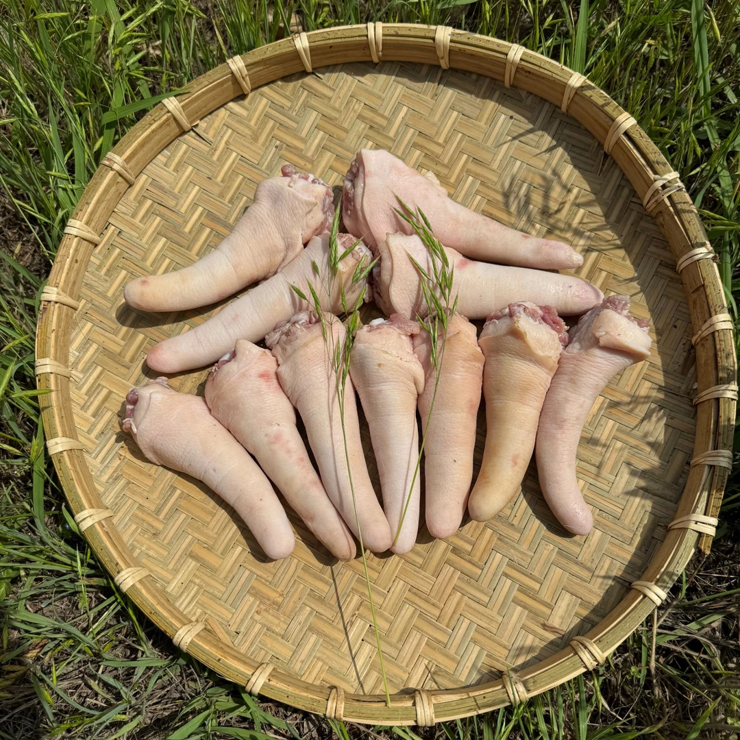 【猪尾巴】黑猪猪侠的肉铺新鲜带皮猪尾巴2.5斤中长尾去毛速冻猪脚