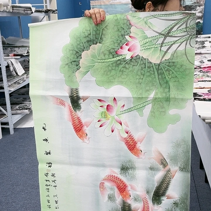 国画纯手绘国画作品鉴赏