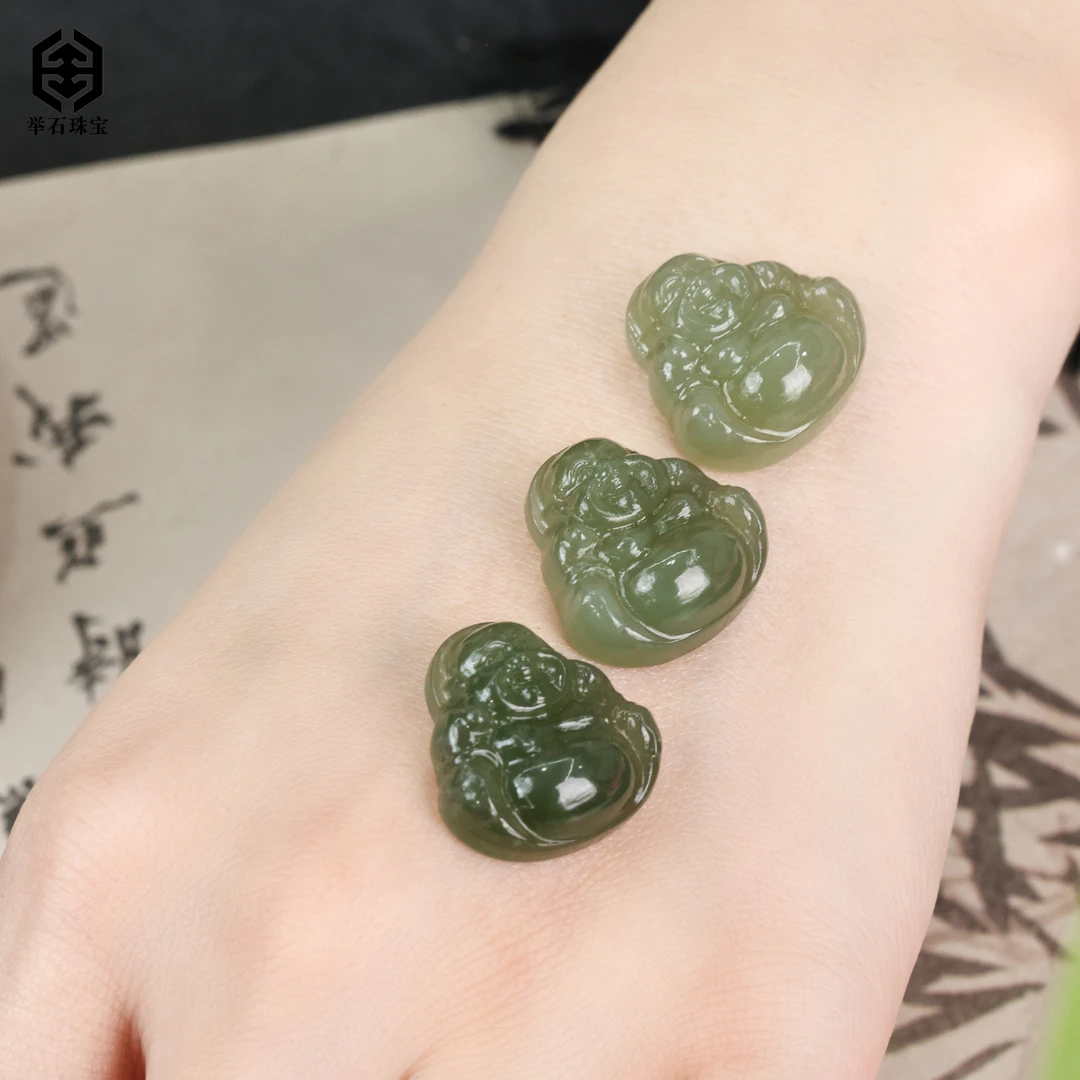 【举石珠宝】T0219-512-174和田玉吊坠（一件/多样性发）L