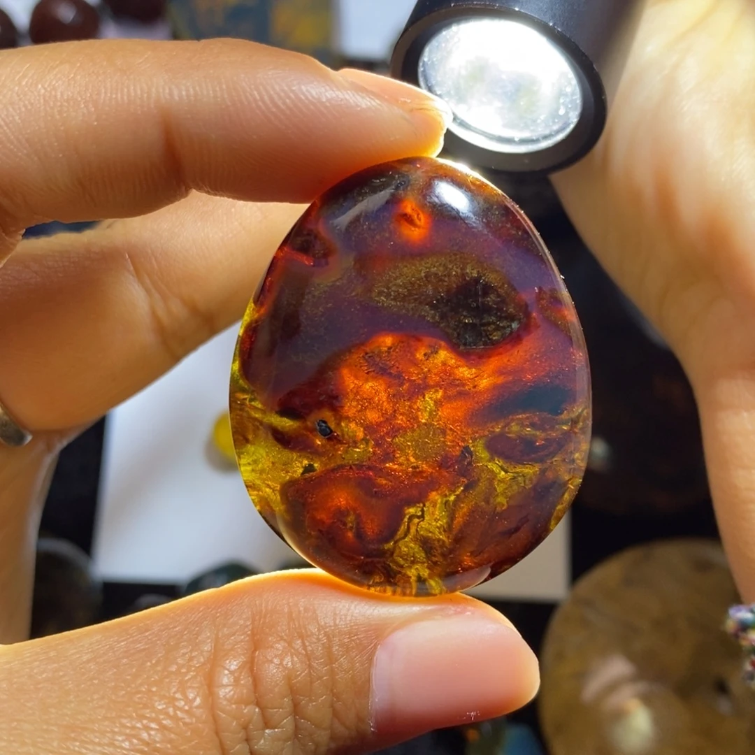 琥珀未镶嵌裸石珀