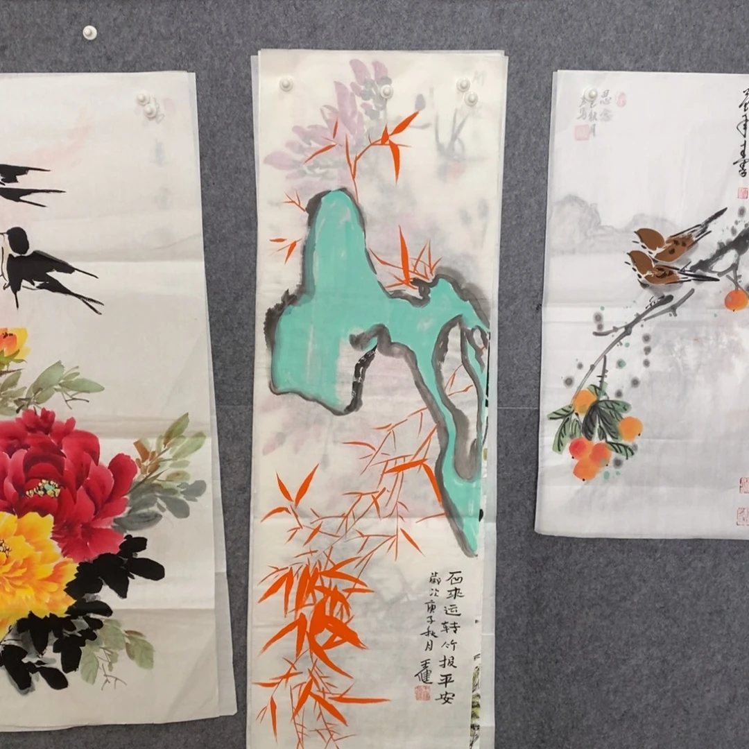 国画手写手绘国画作品2