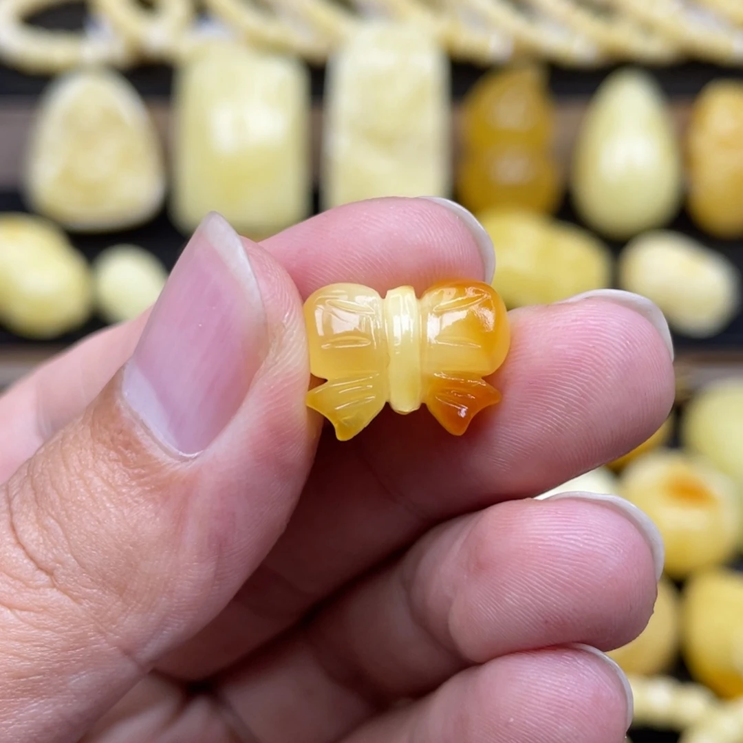 琥珀未镶嵌裸石琥珀蜜蜡