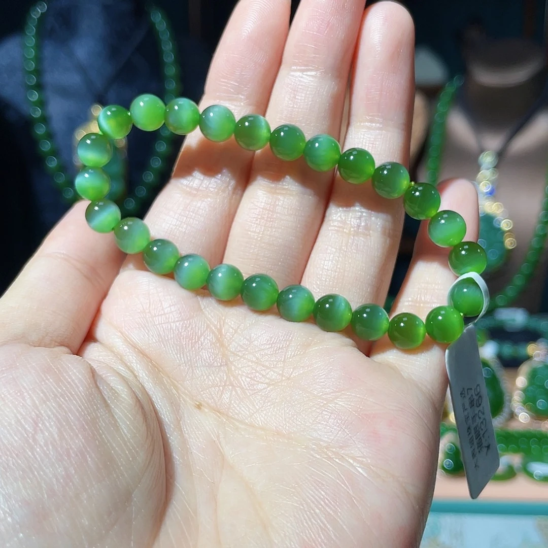 和田玉（碧玉）未镶嵌吊坠(不含链)