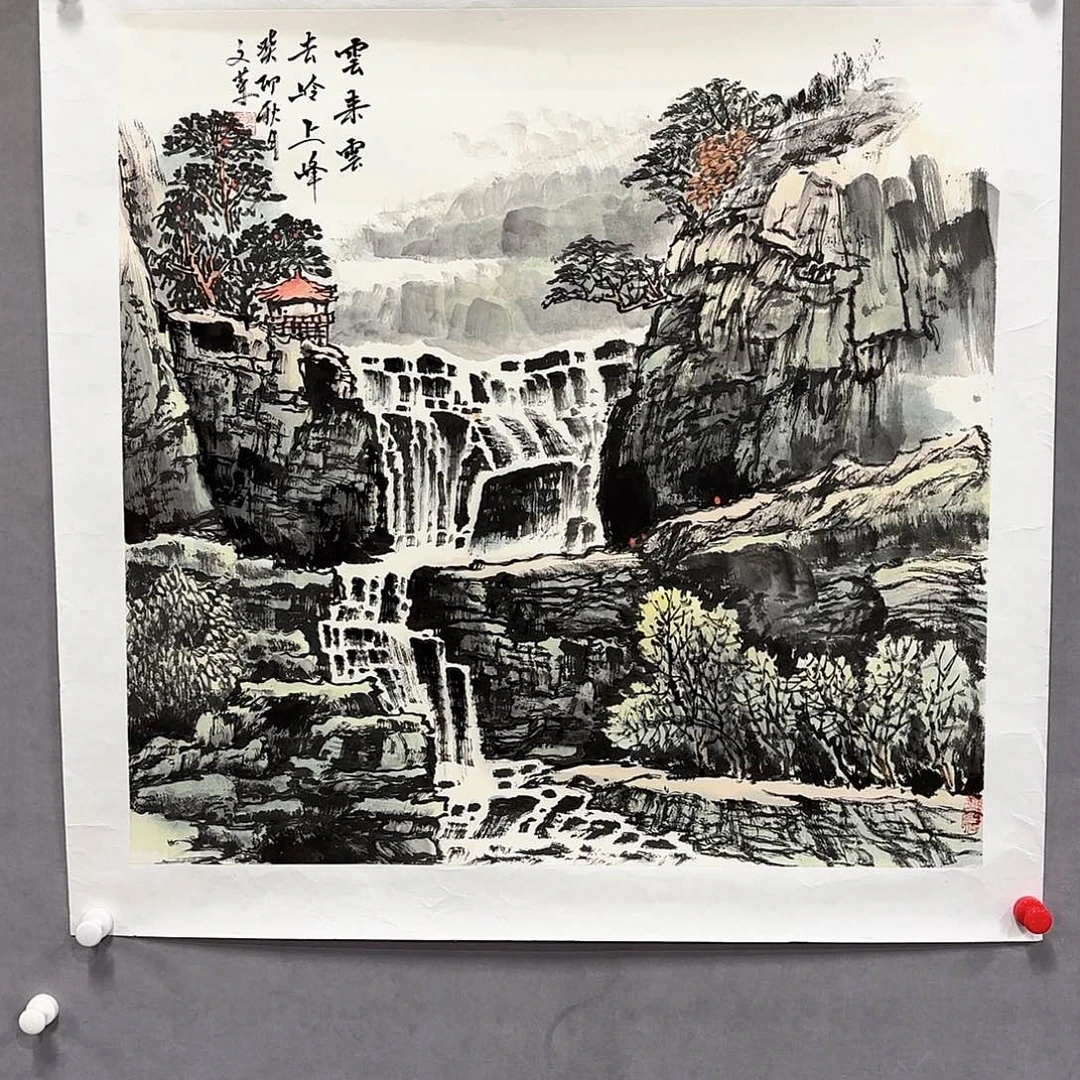 国画国画纯手绘作品请放心去藏