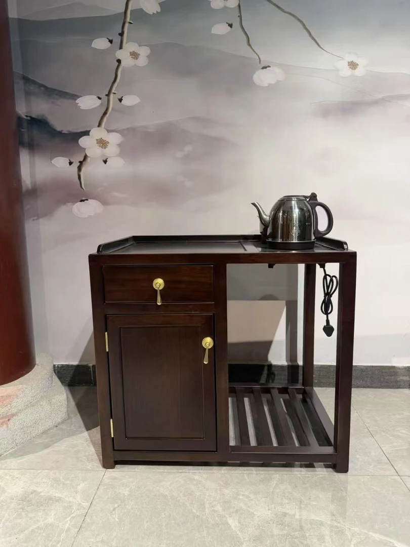 新中式木家具隔断经济型古典置物柜客厅1个储藏简约沙发轻奢家用