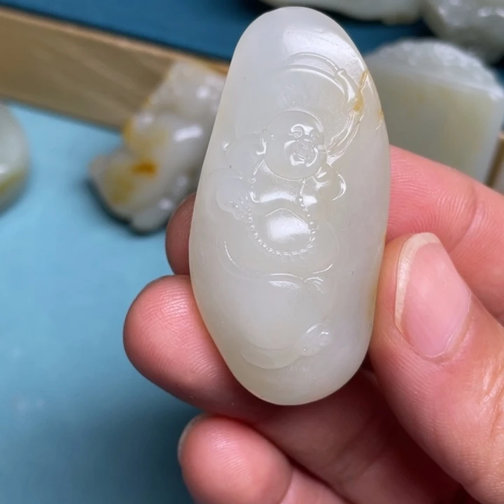 颈饰未镶嵌和田玉?****气