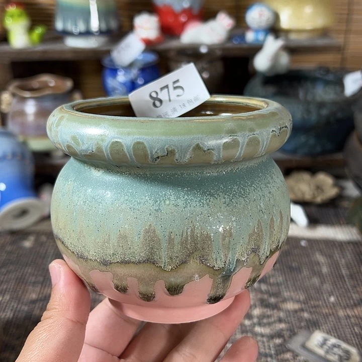 口8 手工花盆满30包邮