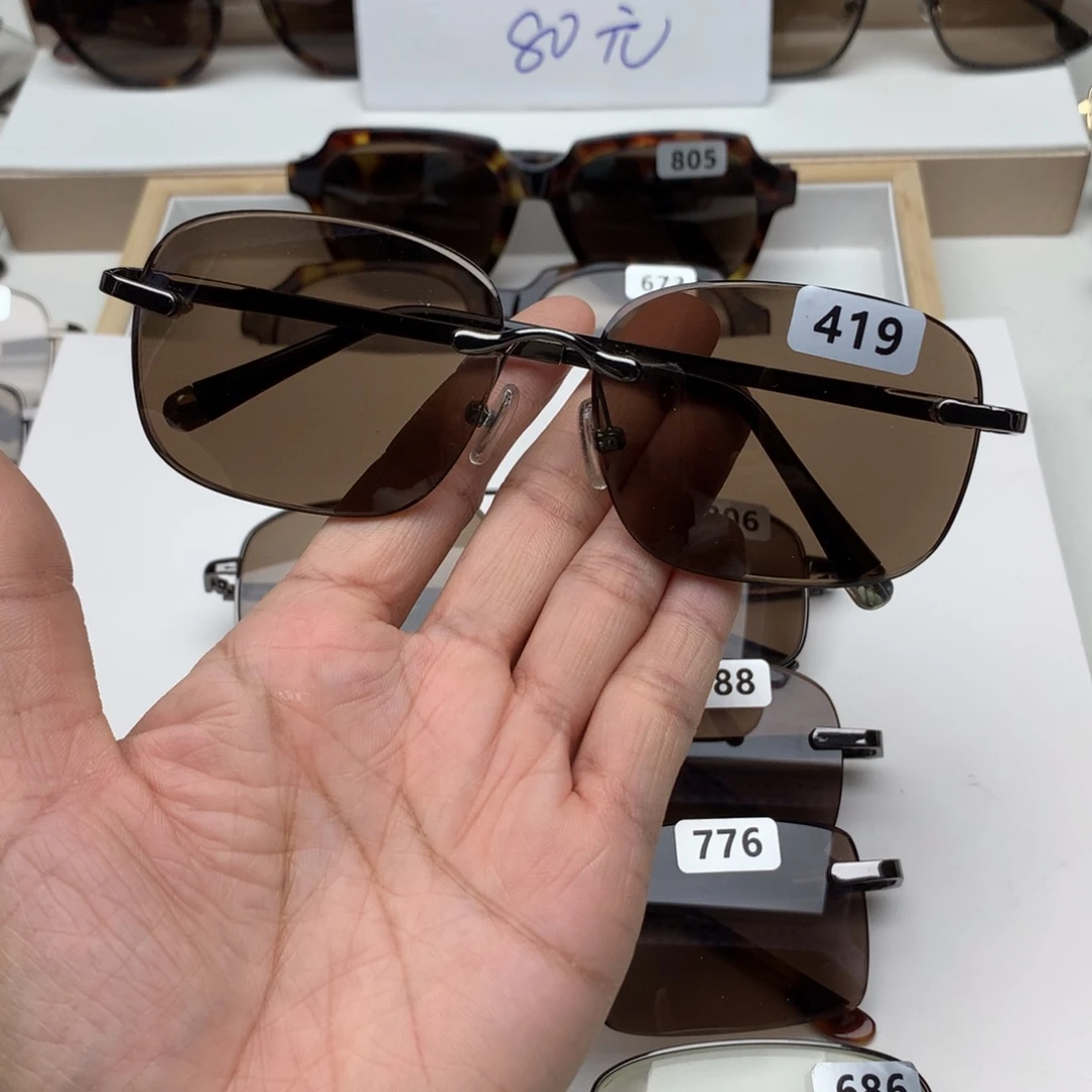 分体款无框眼镜419