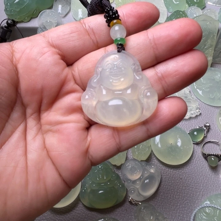 岫玉未镶嵌珠宝半成品