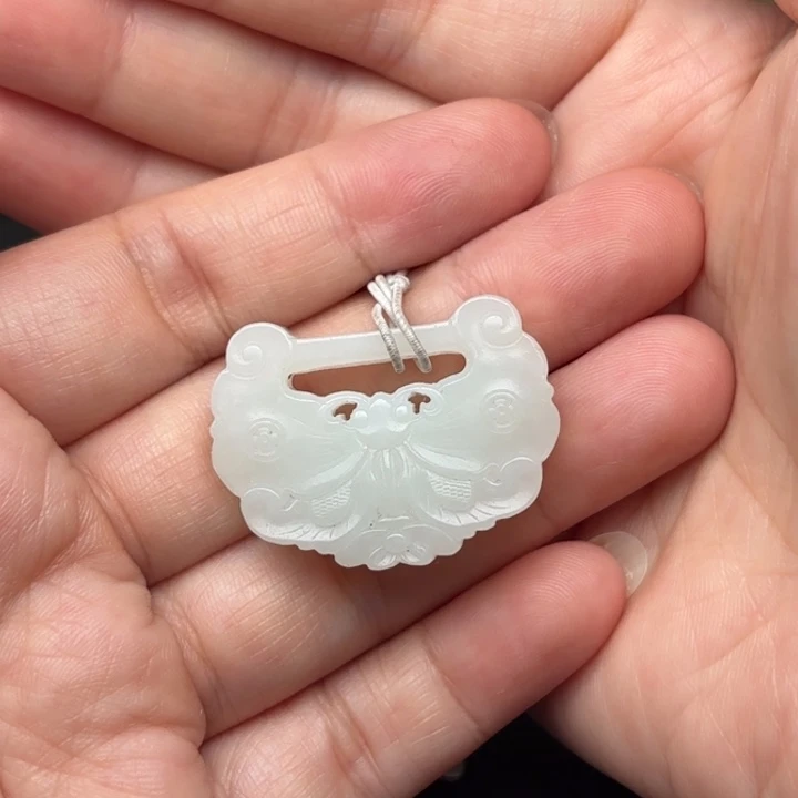 和田玉未镶嵌挂件秀****)