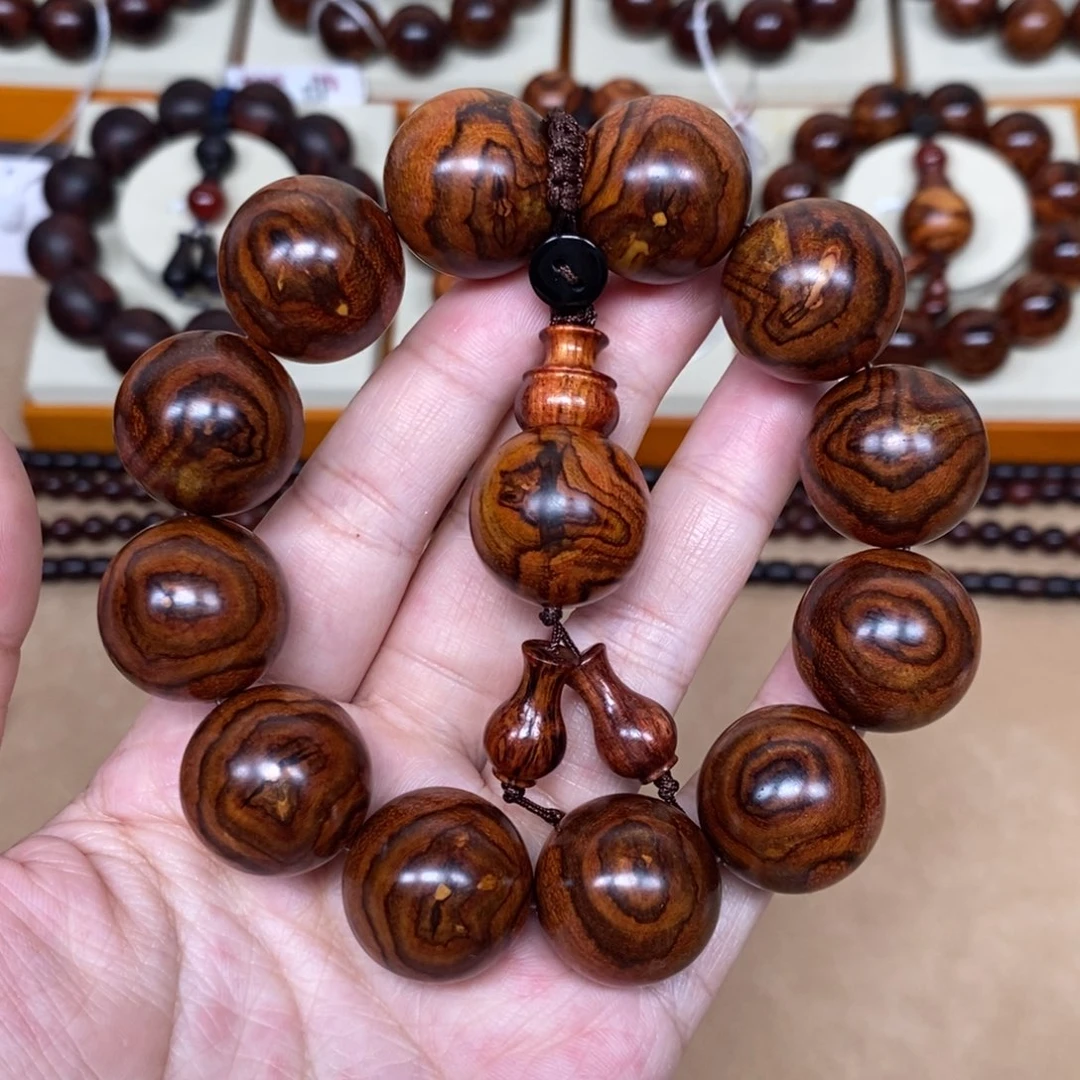 手串/手链黄花梨/降香黄檀花开富贵