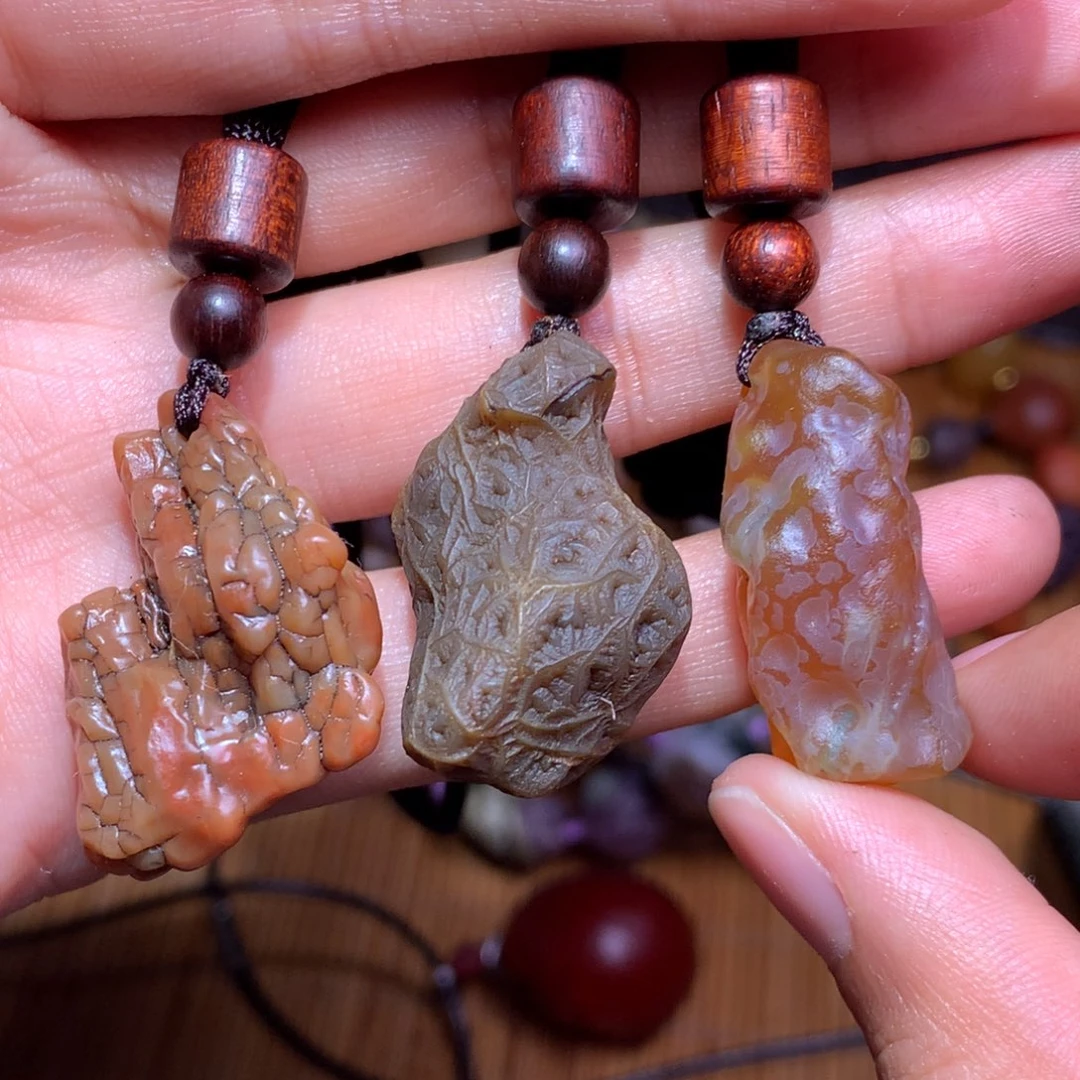 未镶嵌玛瑙/玉髓珠宝半成品